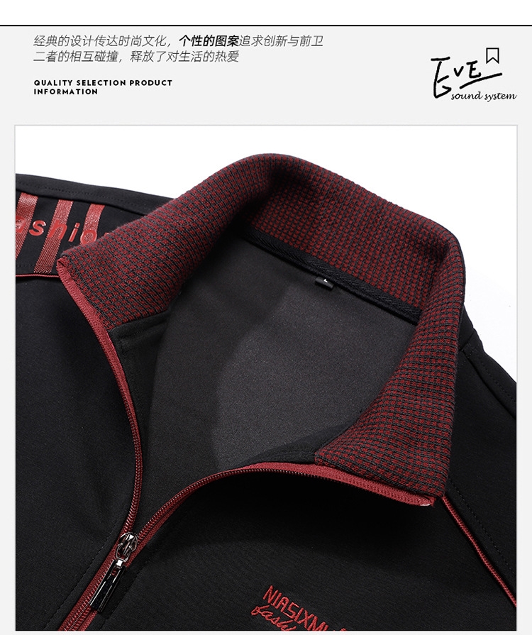 Мужской спортивный костюм с длинными штанами и свитшотом оптом из Китая