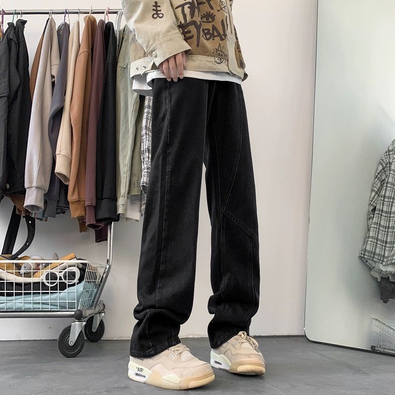 Мужские джинсы в стиле ретро vibe оптом из Китая