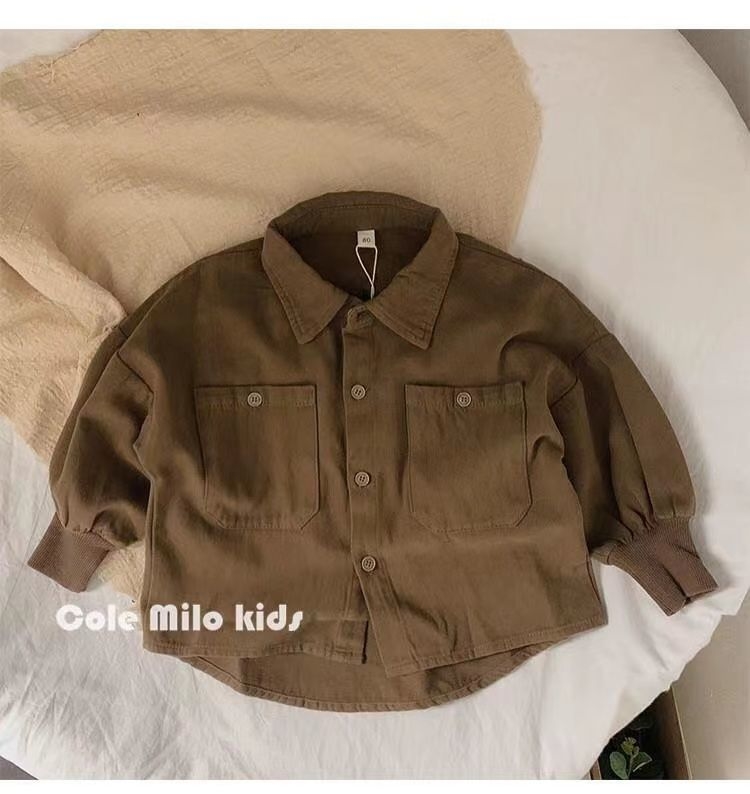 Детская рубашка с начесом на молнии оптом из Китая