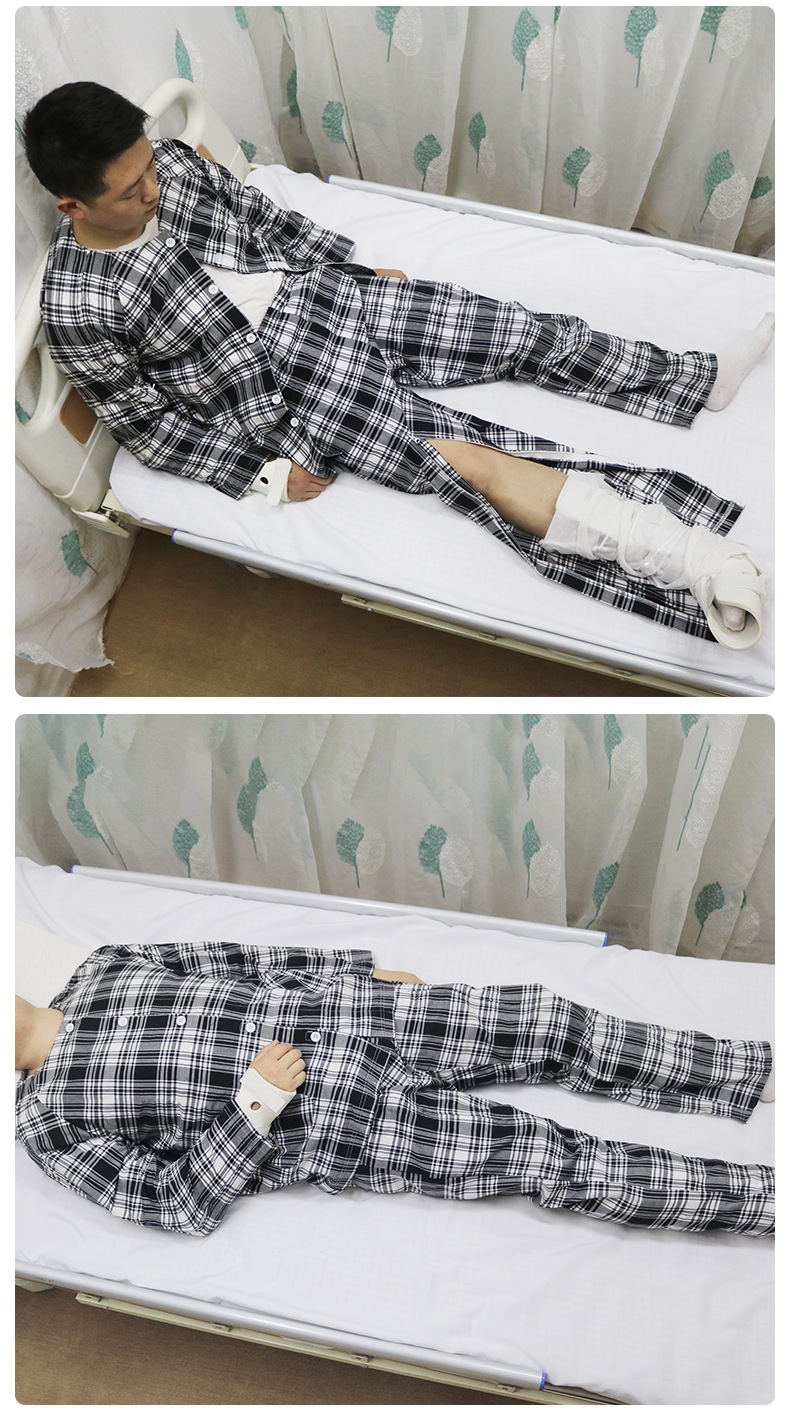 Мужской комбинезон с легким доступом для пациентов с переломами оптом из Китая