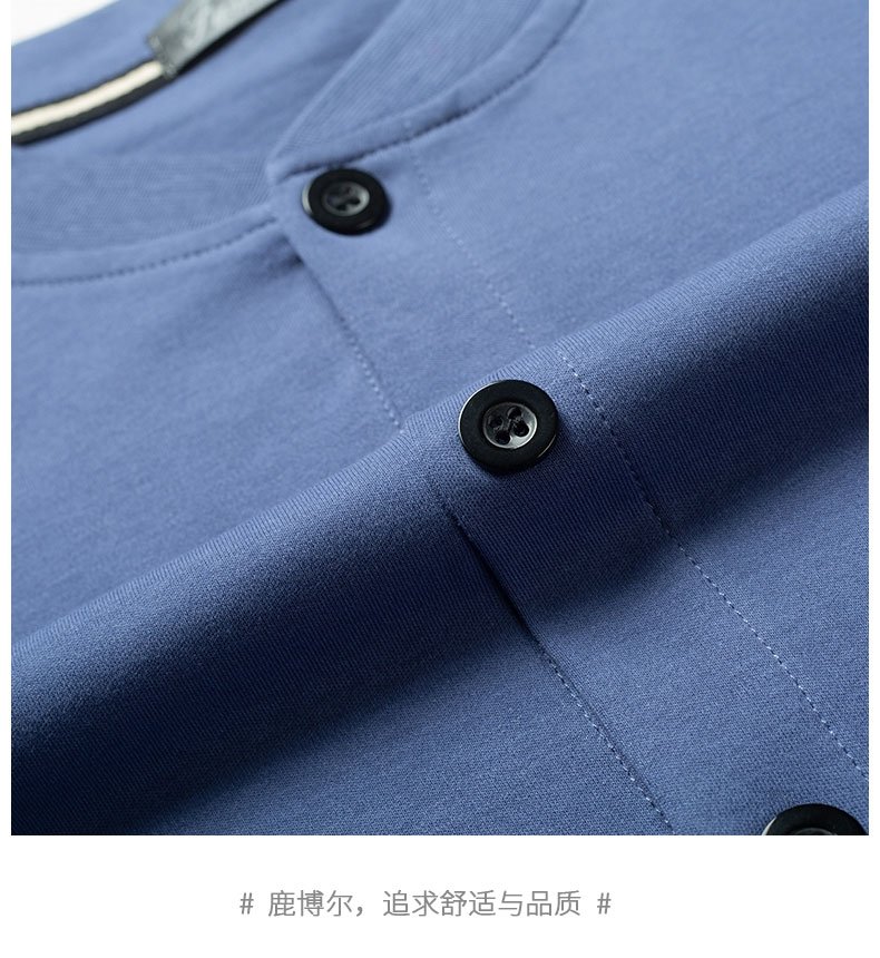 Мужская хлопковая футболка с длинным рукавом для пожилых оптом