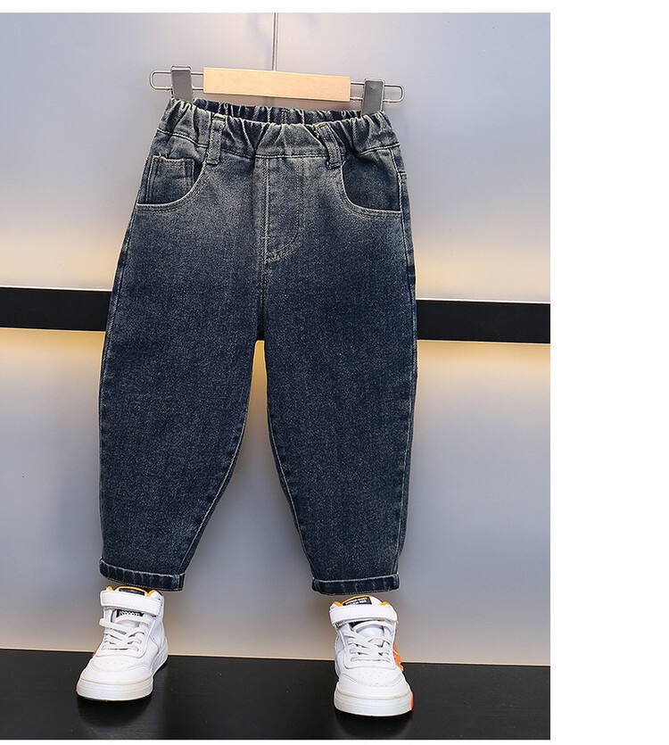 Детские джинсы в стиле ханбок для мальчиков оптом из Китая
