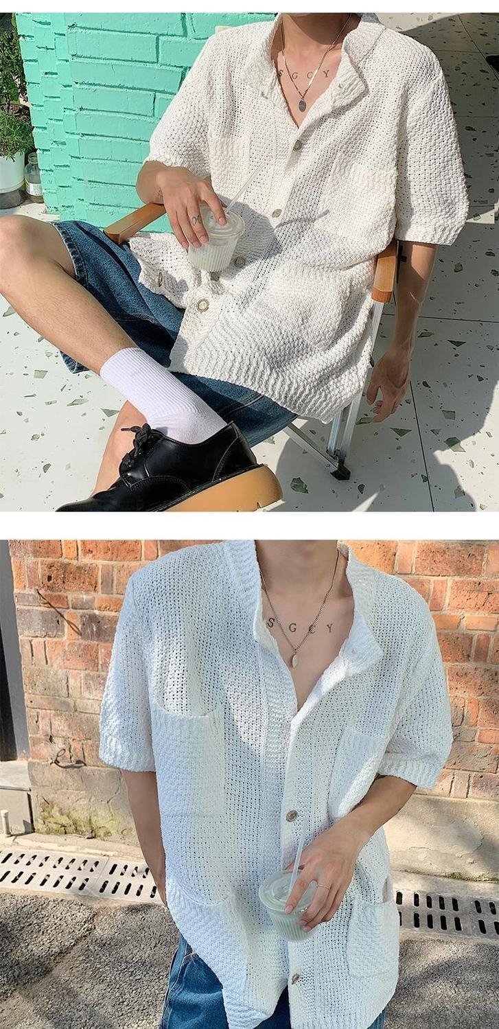 Мужская вязаная кардиган оптом