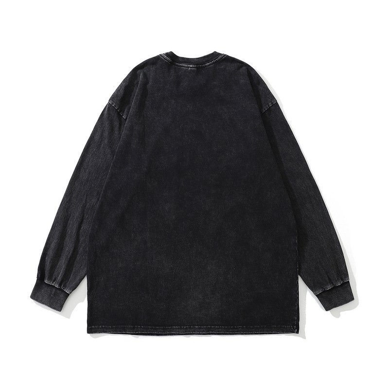 Толстовка TKPA с длинным рукавом в стиле ретро оптом