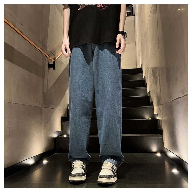 Мужские джинсы в стиле гангстеров оптом из Китая