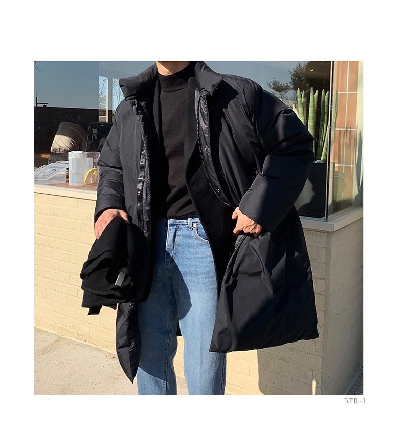 Мужской свитер с длинным рукавом и полувысоким воротником оптом