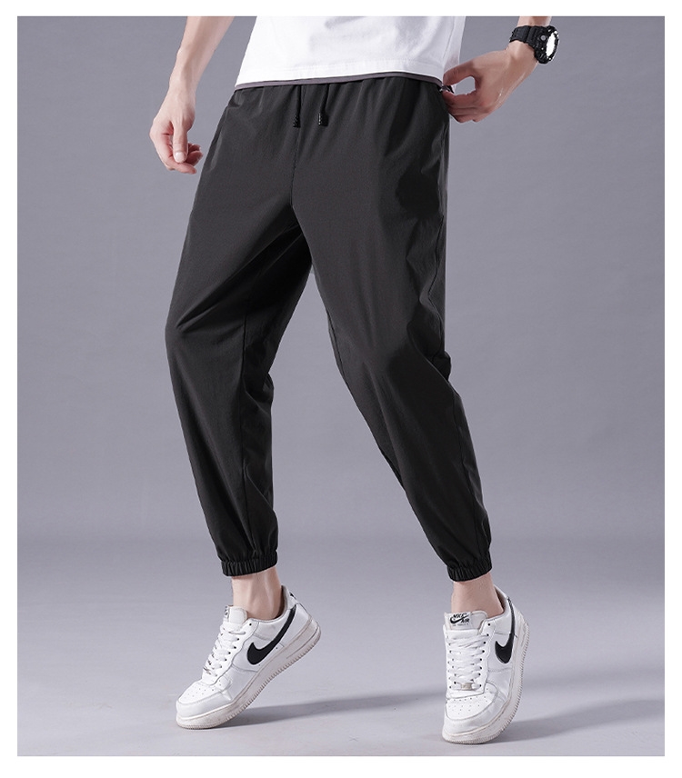 Мужские летние брюки из легкого льняного материала оптом из Китая