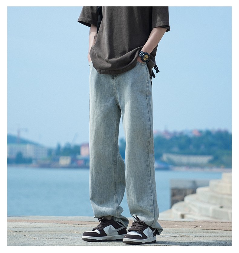 NASA мужские джинсы весна-осень 2024 оптом из Китая