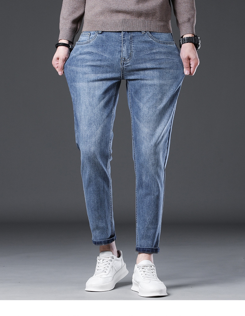 Джинсы мужские весна-осень 2024 оптом из Китая