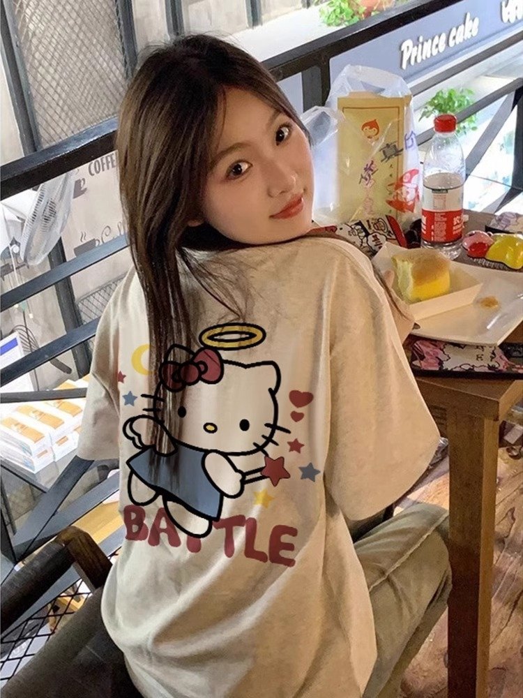 Детская футболка с Кэти-котом оптом