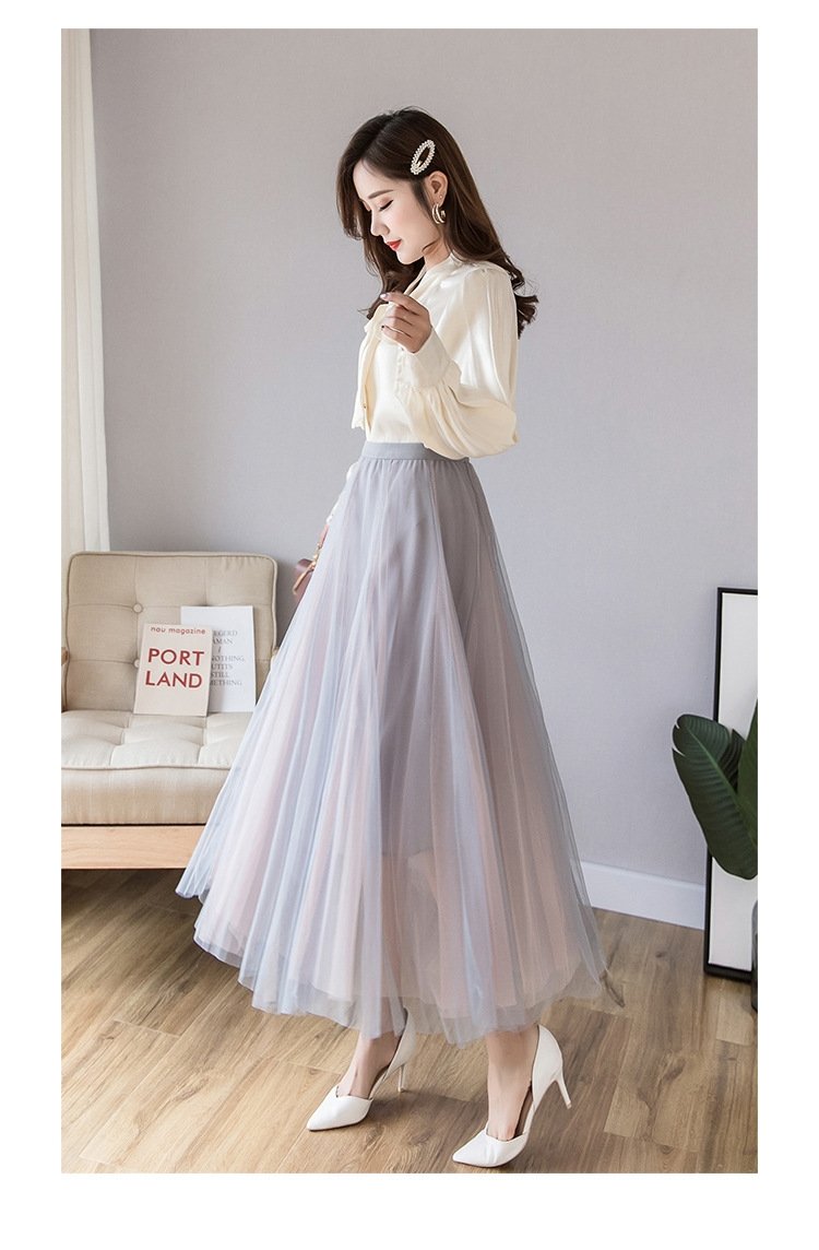 Многослойная сетчатая юбка оптом из Китая