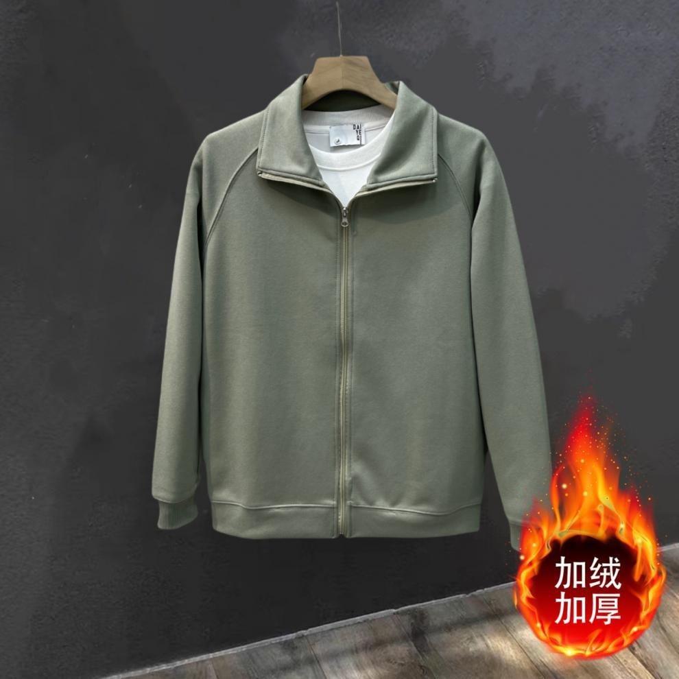 Мужская куртка с воротником стойкой оптом из Китая