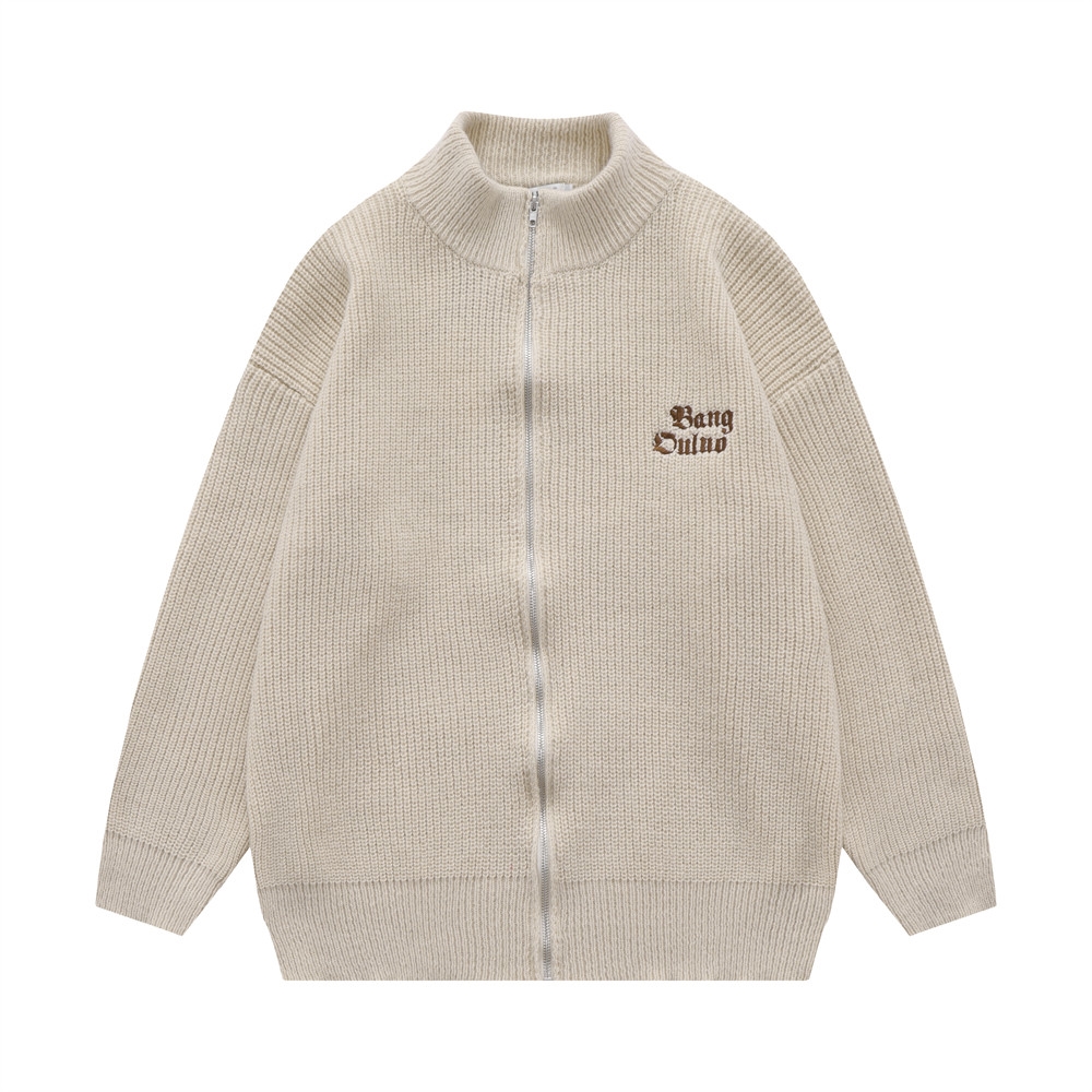 Мужская кофта с вышивкой и стойкой оптом из Китая