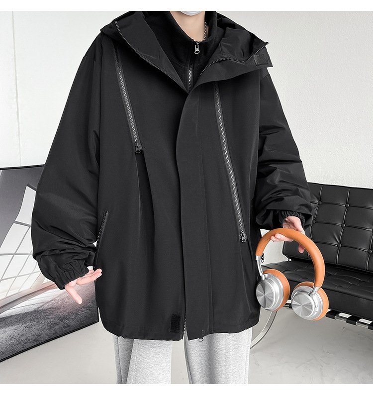 Мужская куртка с тройным слоем оптом из Китая