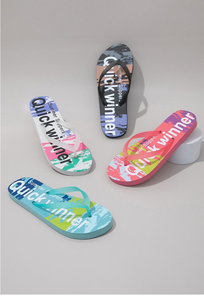 Летние женские шлепанцы на пляж оптом