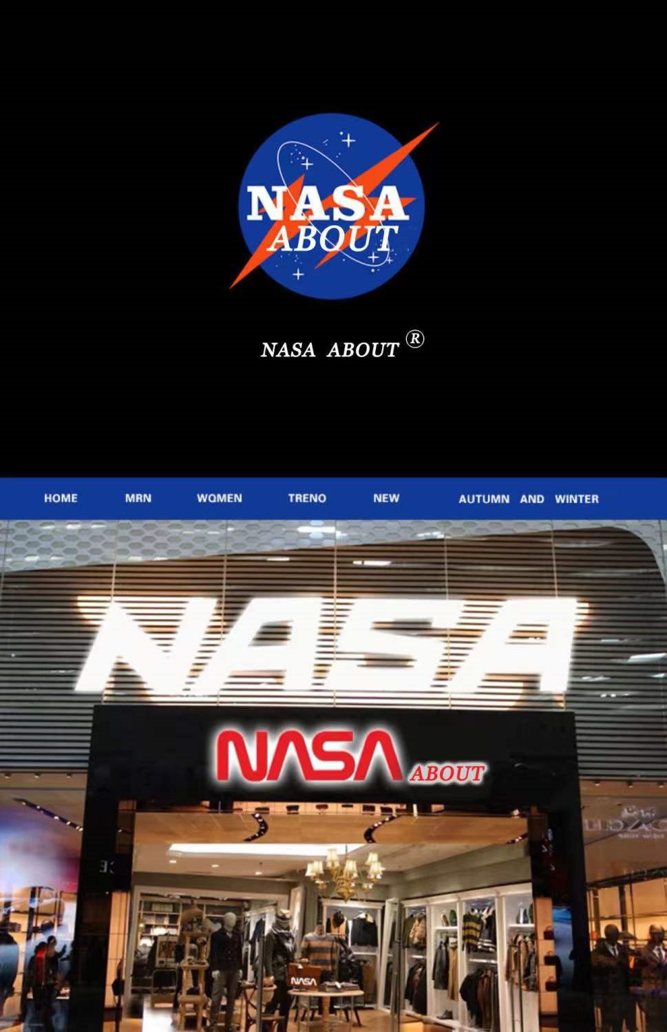 Костюм NASA для мужчин летний оптом из Китая