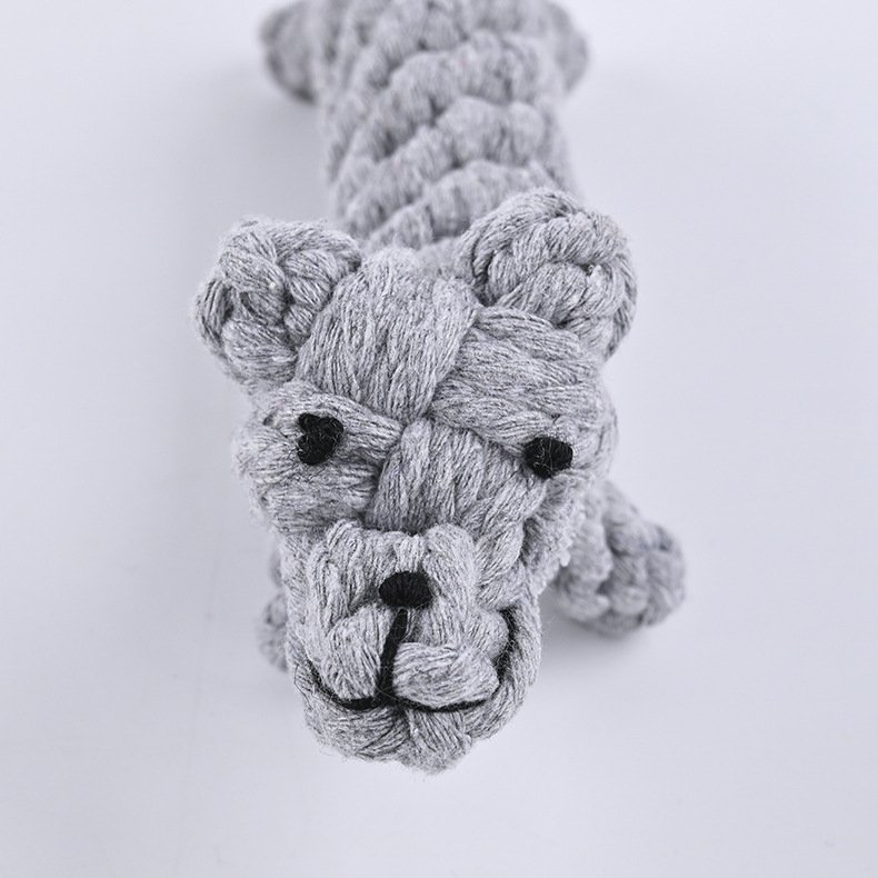 Плетеная игрушка для собак оптом из Китая