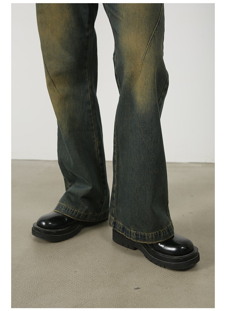 Новые джинсы с высокой талией и узкими штанинами оптом из Китая