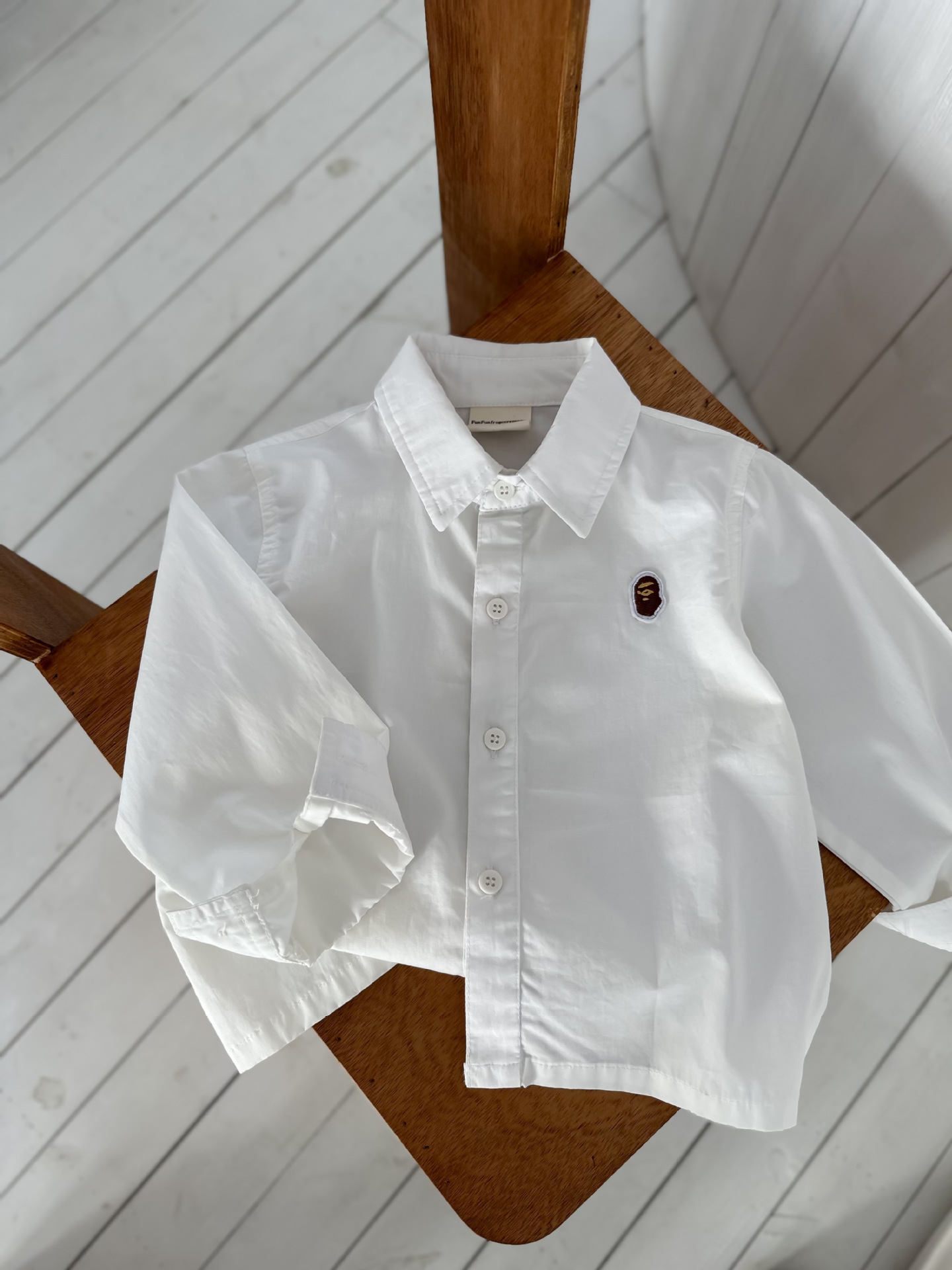 Детская рубашка весна 2024 оптом из Китая