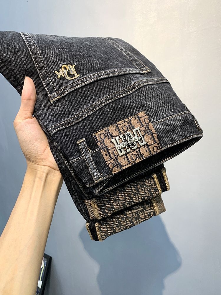 Мужские джинсы 2023 весна-осень оптом из Китая