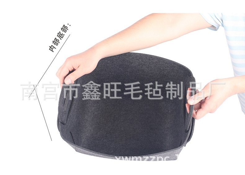 Многофункциональная складная корзина для хранения из войлока оптом