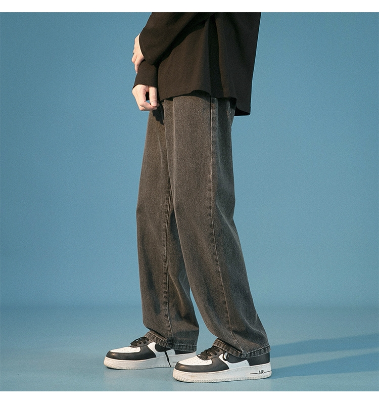 2024 весна-осень новые мужские джинсы оптом из Китая