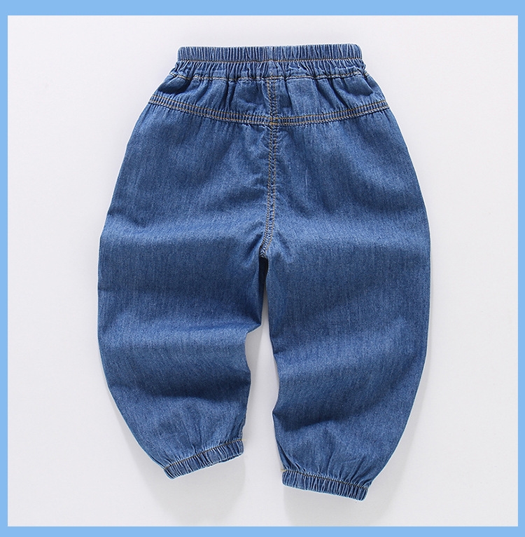 Детские джинсовые брюки с защитой от комаров оптом из Китая