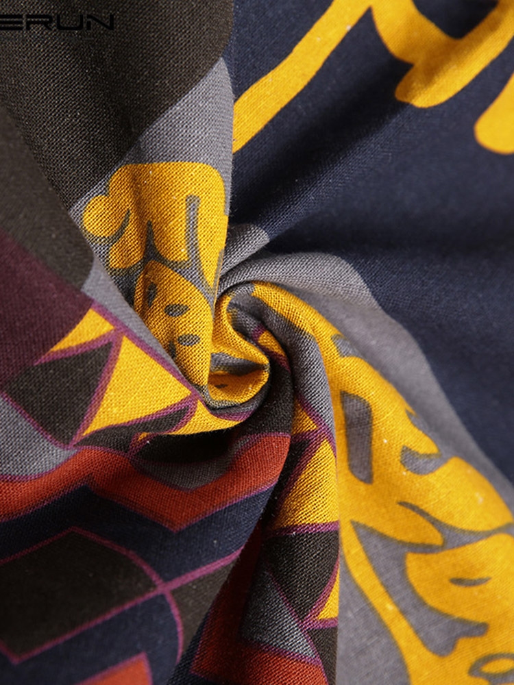 Мужская длинная роба с национальным принтом оптом из Китая