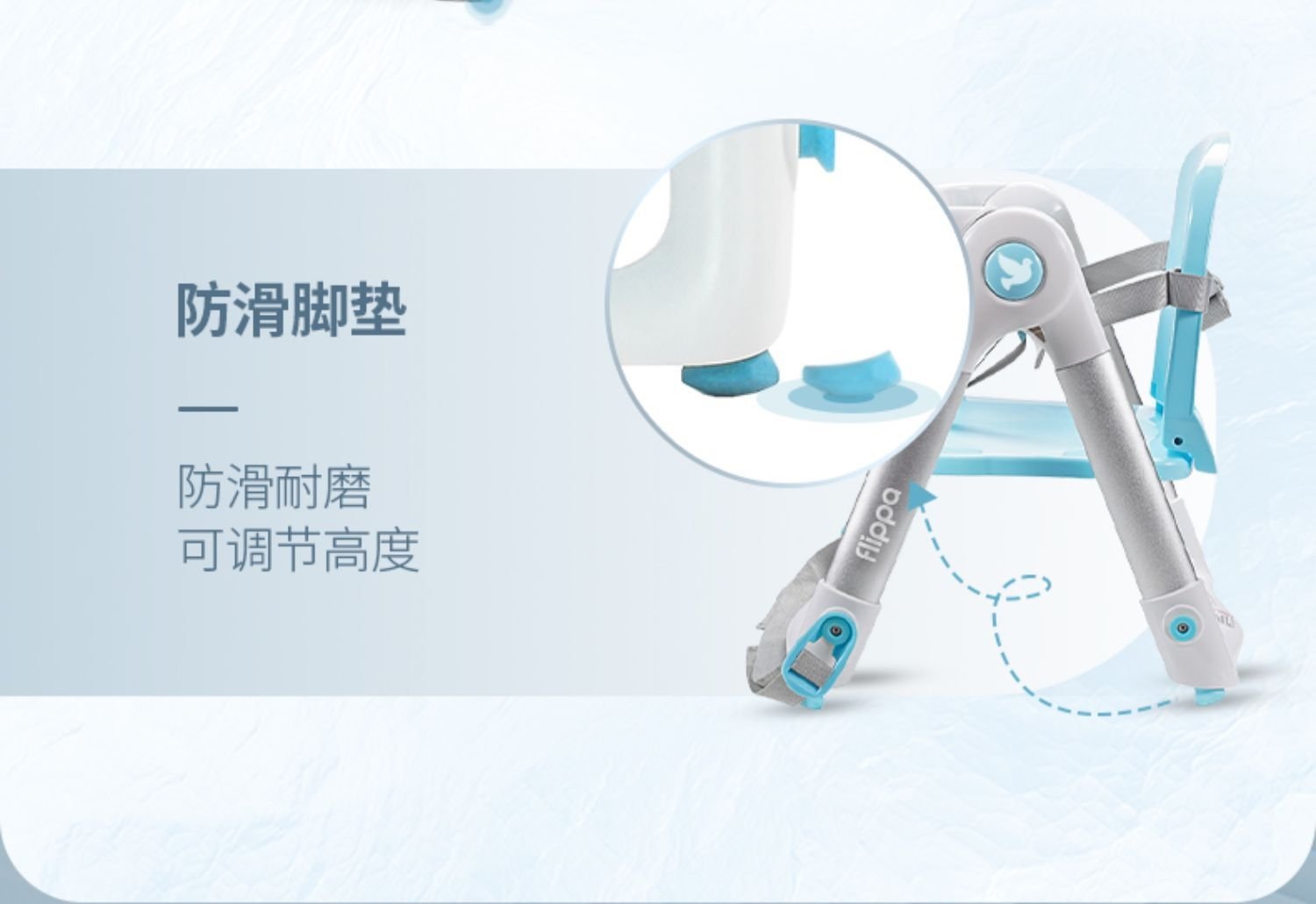 Детский стульчик для кормления Flippa оптом