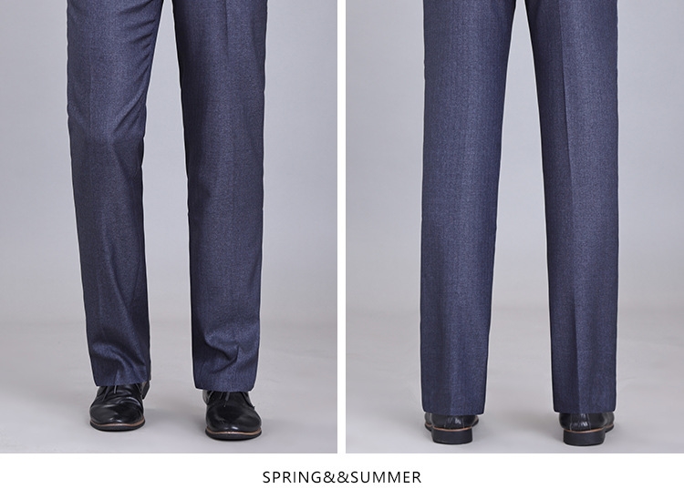 Летние мужские брюки из шелкового сурепа для делового стиля оптом из Китая