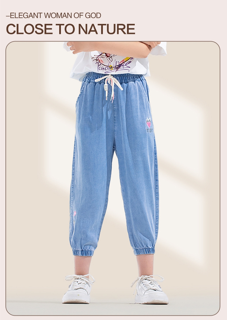 Детские джинсы для девочек оптом из Китая