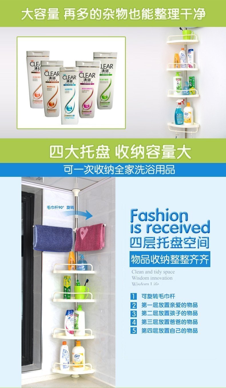 Угловая полка для ванной комнаты из нержавеющей стали оптом