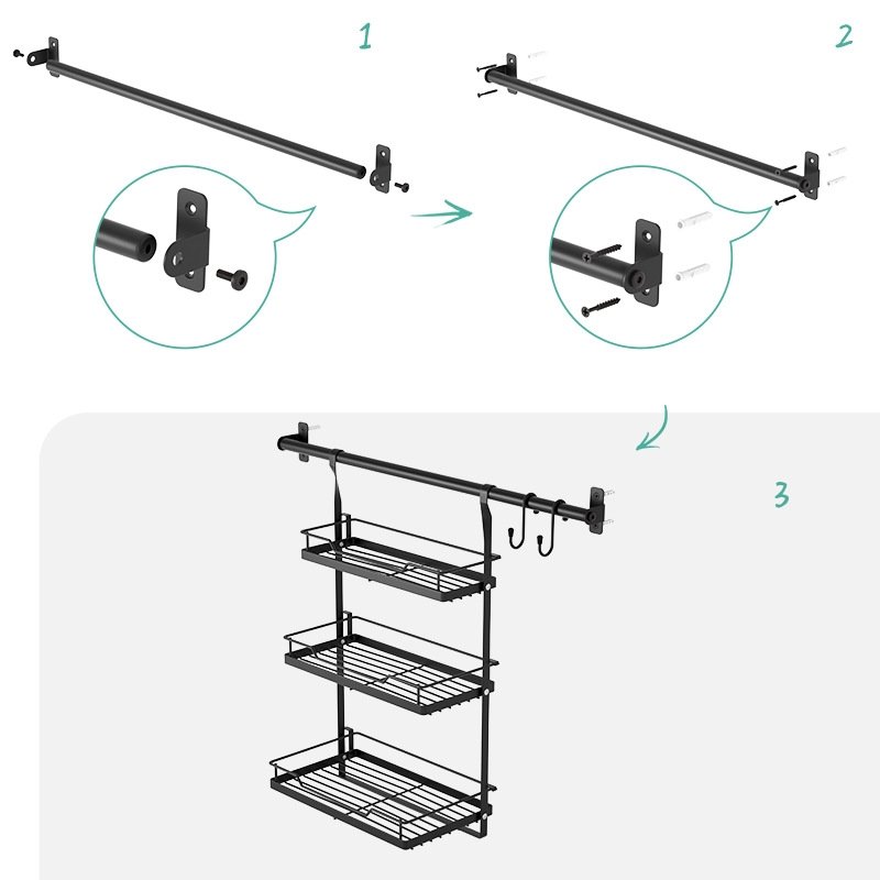 Многофункциональная полка для кухни с сушилкой для посуды и подставкой для ножей оптом