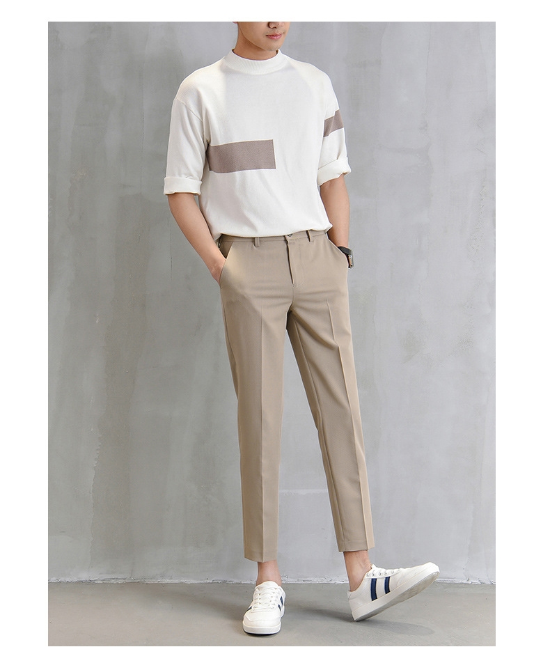 Мужские летние брюки в стиле кэжуал оптом из Китая