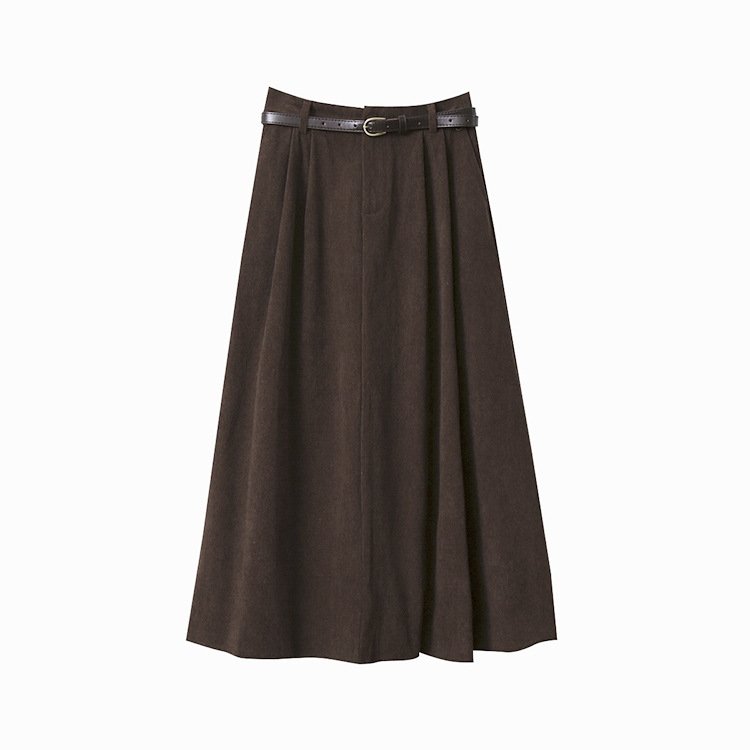 Женская длинная юбка с высокой талией и резинкой оптом из Китая