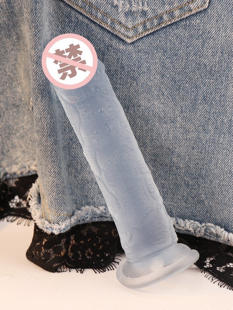 Фаллоимитатор Crystal Clear с кристаллами оптом