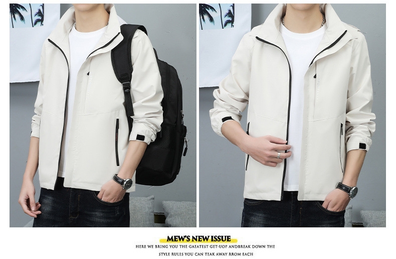 Мужская куртка с защитой от ветра и воды оптом из Китая