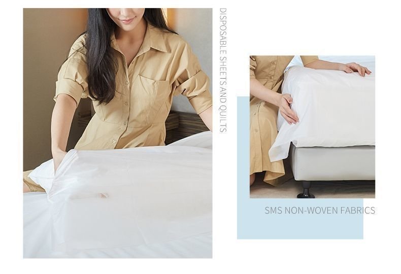 Одноразовое постельное белье для отелей оптом