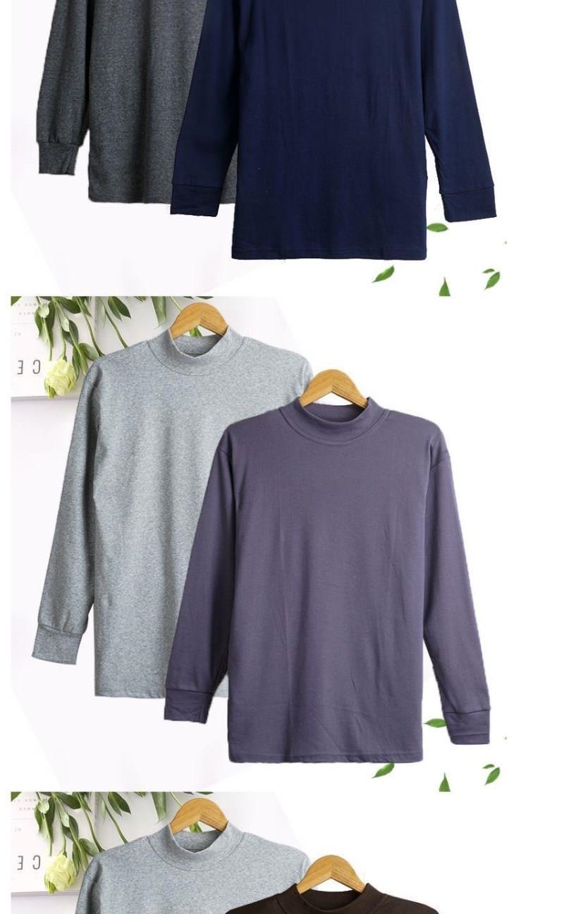 Мужская футболка с высоким воротником для пожилых людей оптом из Китая