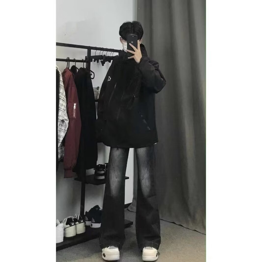 Мужские джинсы в стиле ретро оптом из Китая