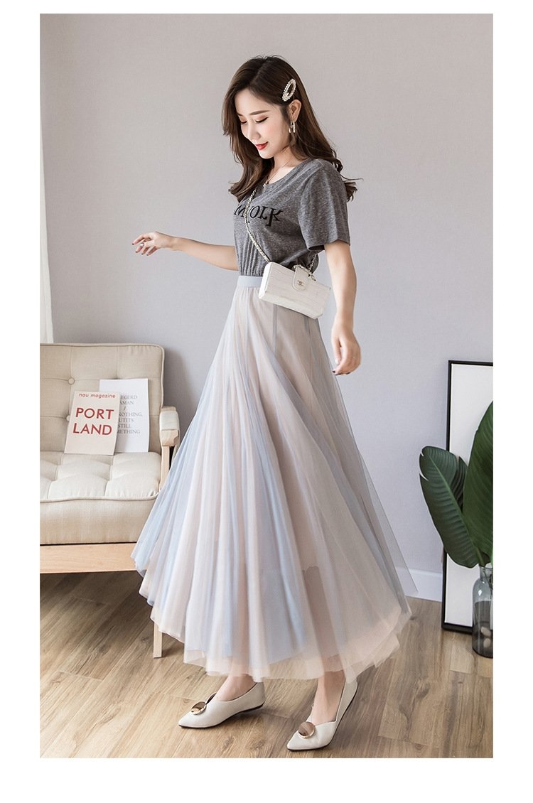 Многослойная сетчатая юбка оптом из Китая