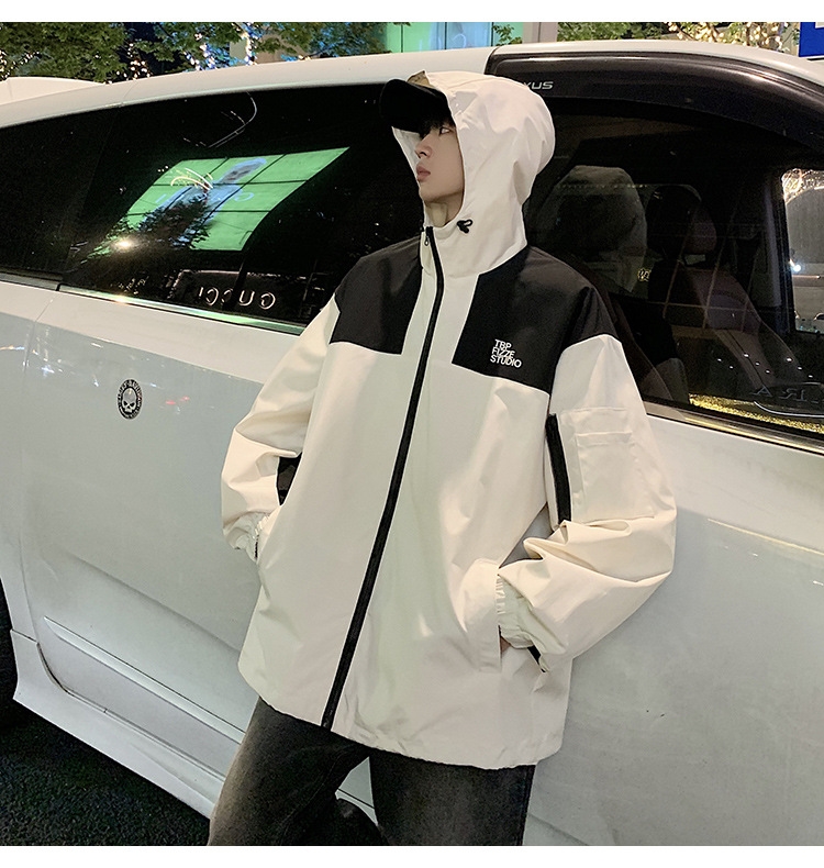 Мужская ветровка весна-осень 2024 оптом из Китая