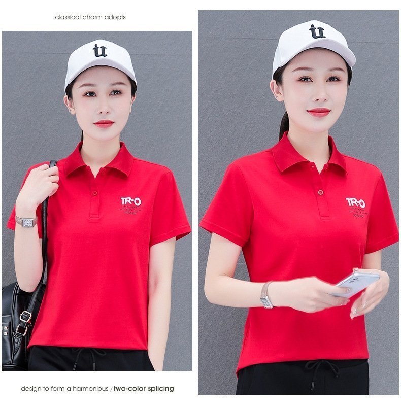 Поло с коротким рукавом для женщин оптом