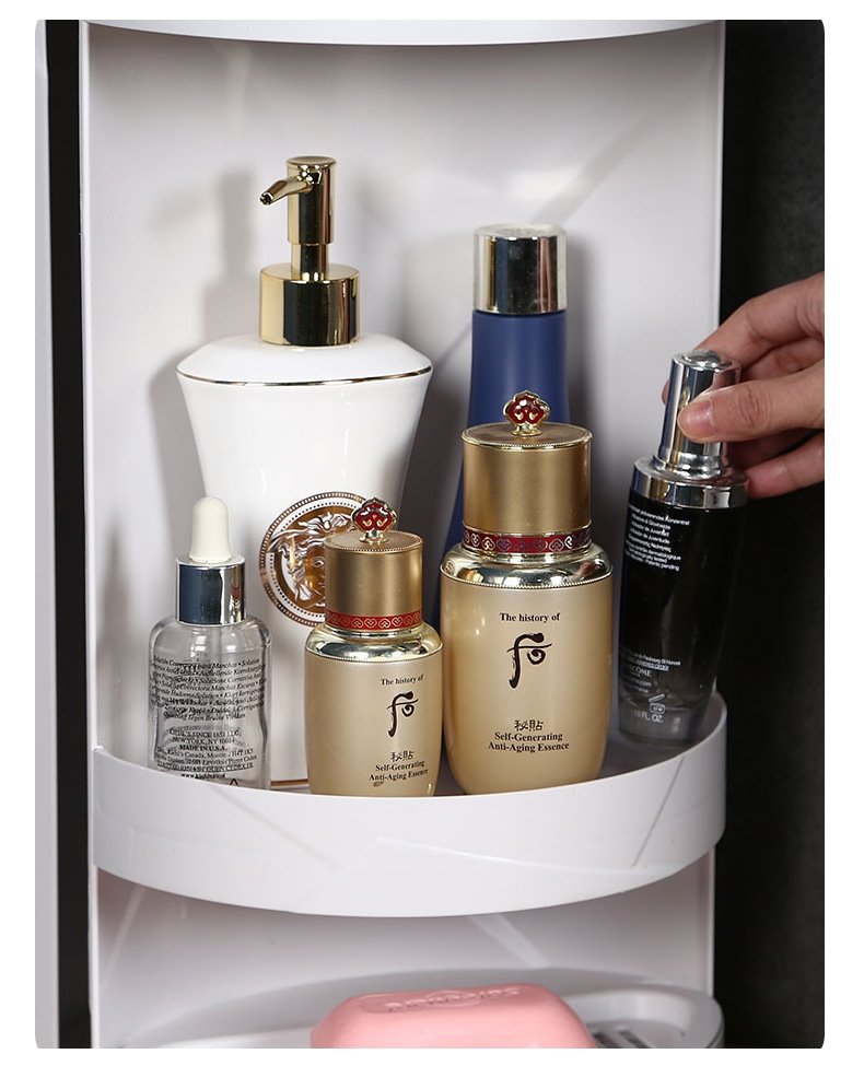 Угловая полка для ванной комнаты и кухни оптом