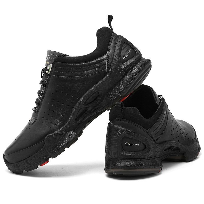 Мужские кожаные кроссовки ARAECOO оптом