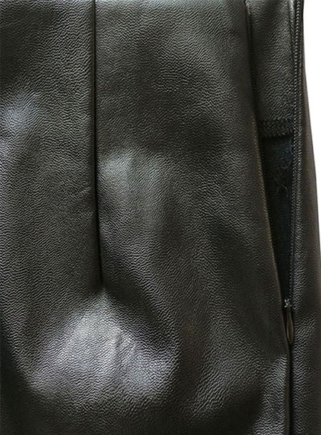 Женская кожаная юбка 2023 осенней коллекции оптом из Китая