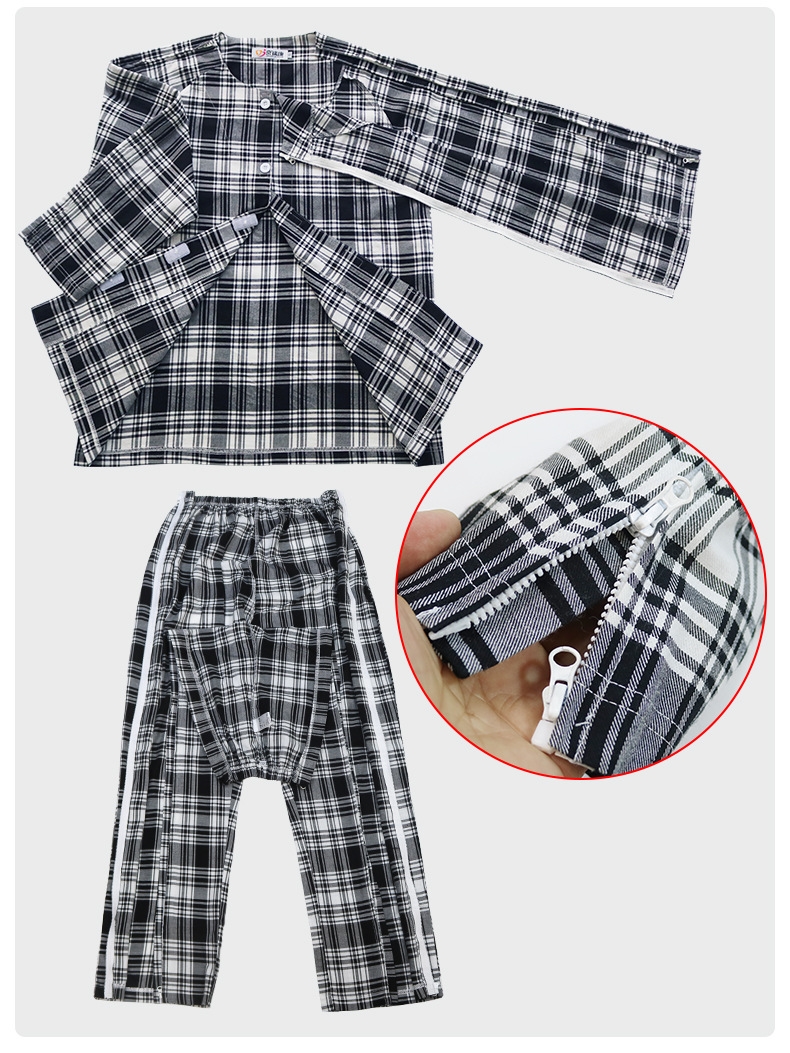 Мужской комбинезон с легким доступом для пациентов с переломами оптом из Китая