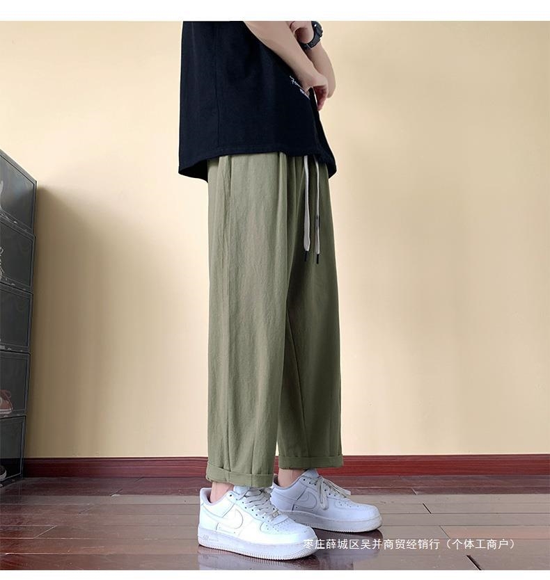 Мужские джинсы 2023 новой моды джинсы в стиле кэжуал с девятью дюймовыми брюками для мужчин оптом из Китая