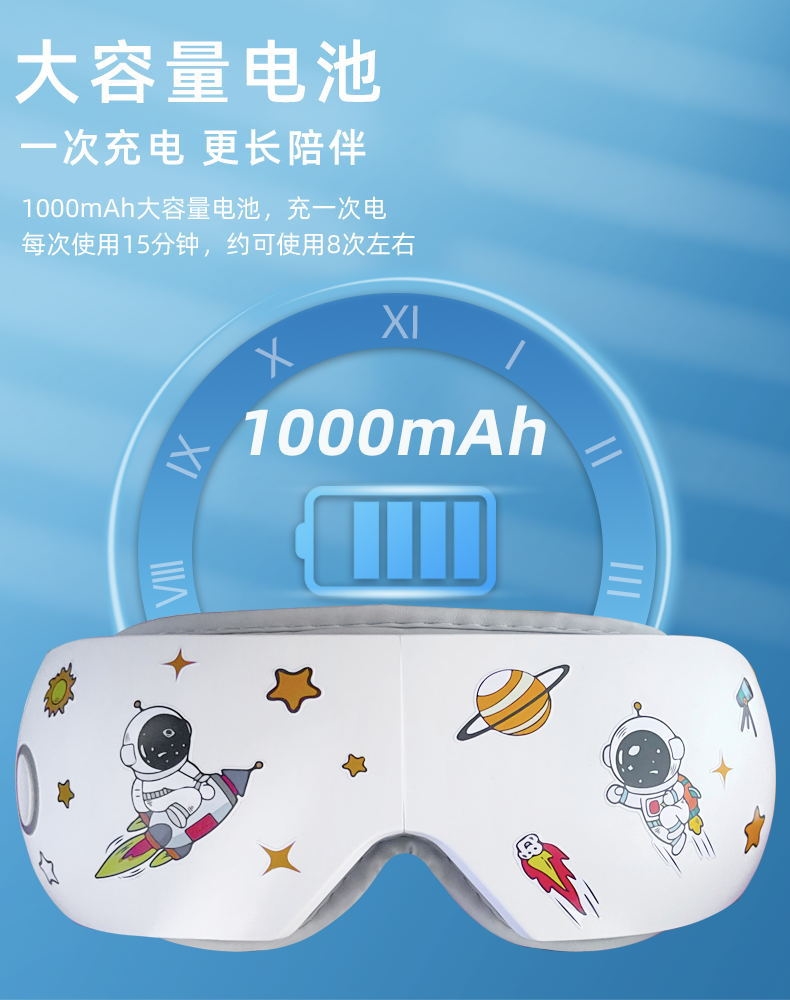 Детский массажер для глаз с музыкой оптом из Китая