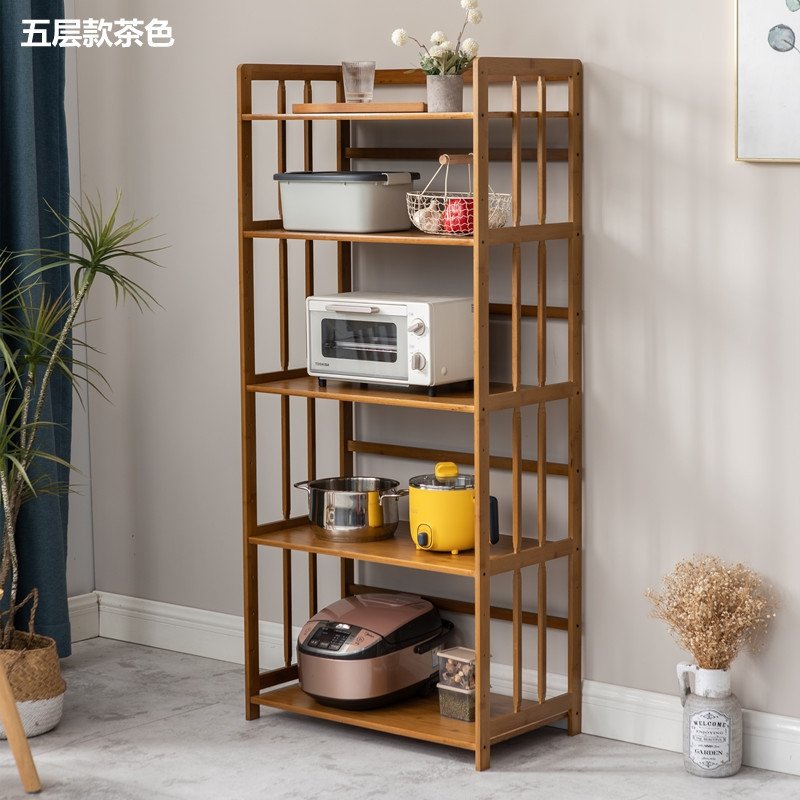 Многоуровневая полка для кухни из бамбука оптом